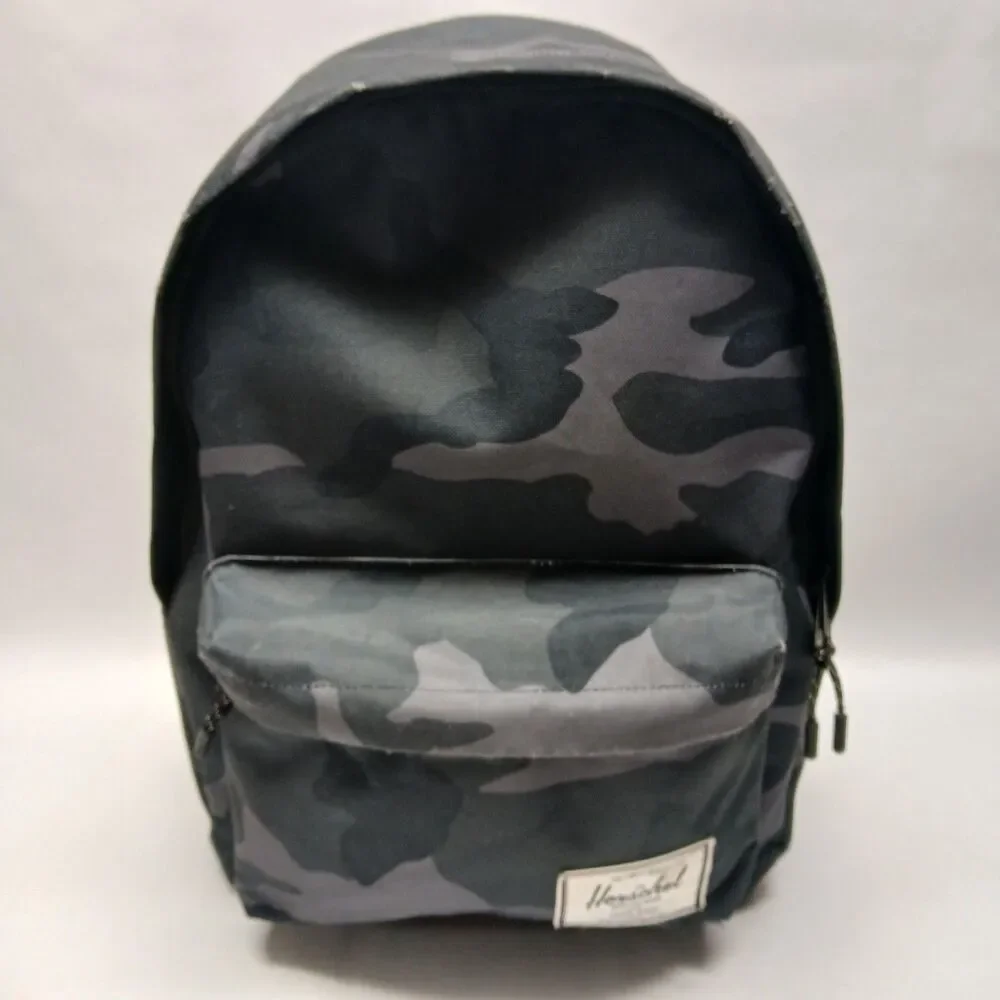 Herschel Supply Co. Classic Backpack Night Camo Black Gray 24L School Bookbag